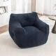 preview thumbnail 5 of 14, Comfy Bean Bag Chair with Armrests, High-Density Foam, for Living Room
