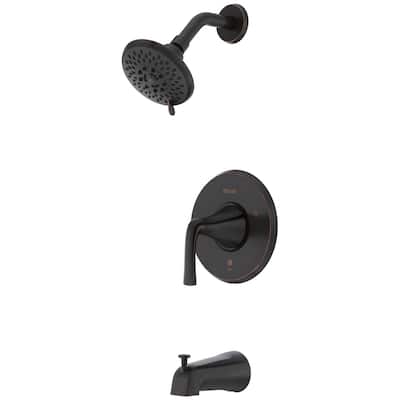 Pfister LG89-8MCA McAllen Tub and Shower Trim Package with 1.8 GPM