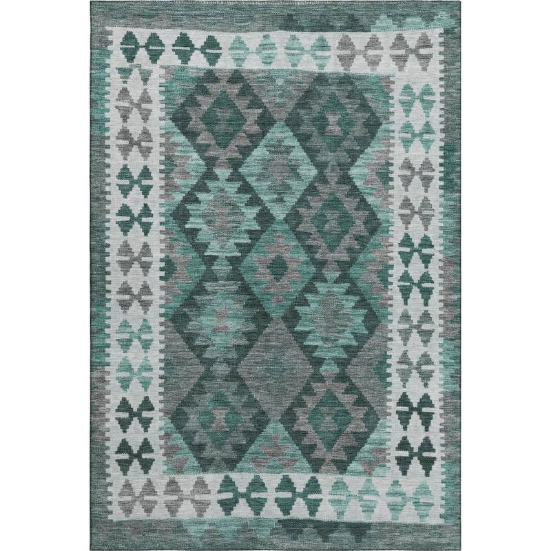 Premium Washable Super Soft Traditional Global Mayfield Rug