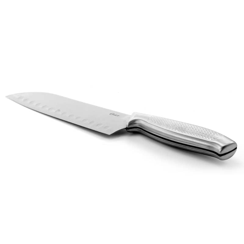 Oster Edgefield Stainless Steel Cutlery Knife Block Set Brushed Satin