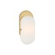 preview thumbnail 5 of 3, Minka Lavery 3701 Heathcote 10" Tall Bathroom Sconce with Etched Glass