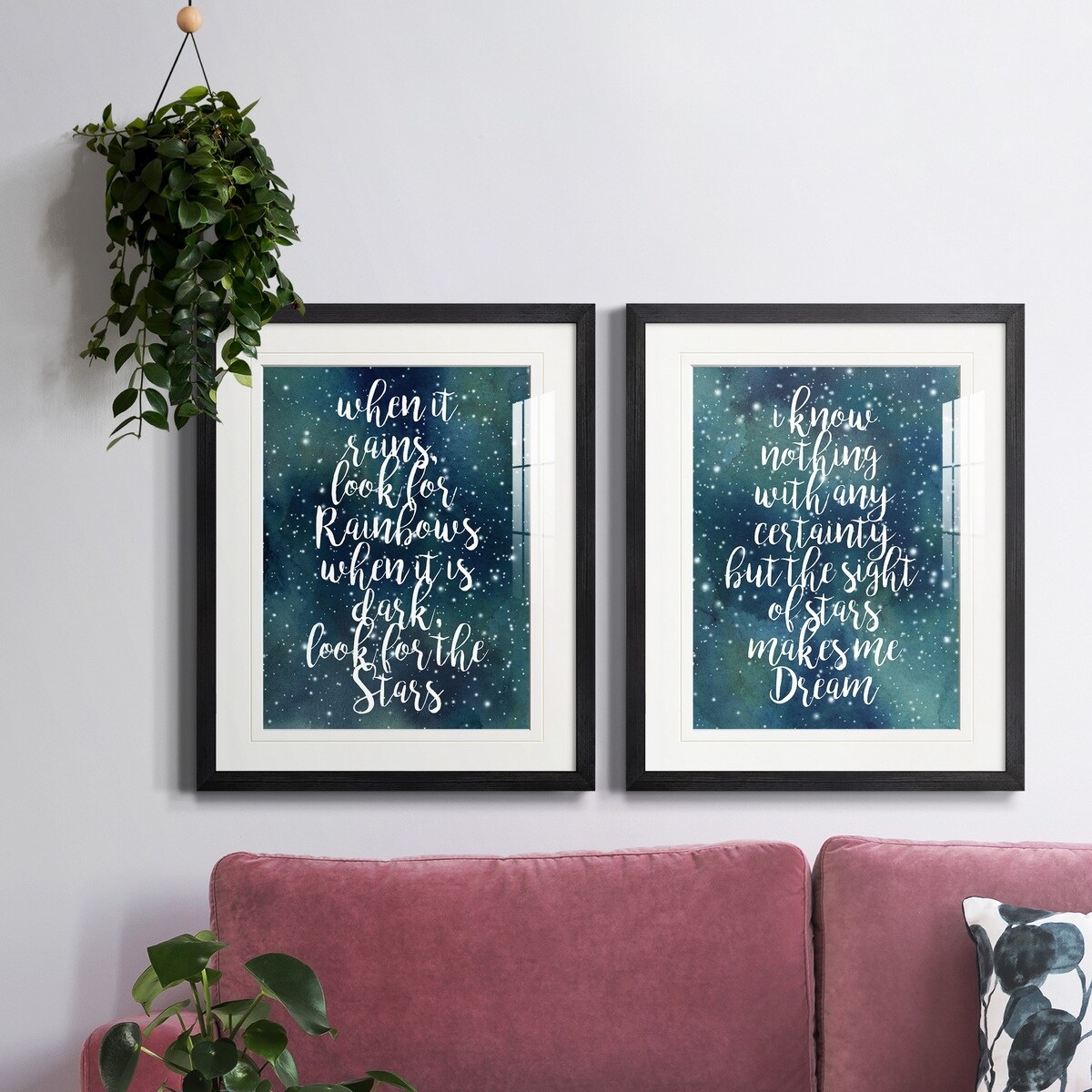 Galaxy Quote I Premium Framed Print - Ready to Hang - Multi-Color - Bed  Bath \u0026 Beyond - 36581893, image size:1200x1200