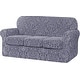 preview thumbnail 7 of 25, Subrtex Jacquard Damask Sofa Slipcover Cover with 3 Separate Cushion Cover