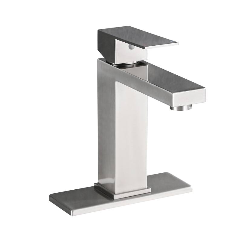 Topcraft Single Handle Bathroom Faucet with Pop-Up Drainer