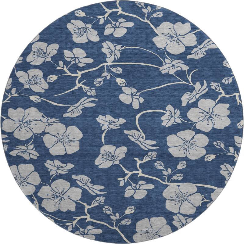 Premium Washable Super Soft Modern Floral Mayfield Rug