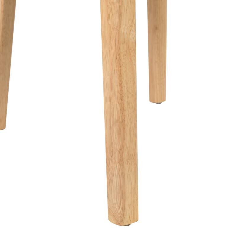 Christopher Knight Home - Sorin Modern Rattan and Upholstered Indoor Dining Chair with Armrest - Set of 2