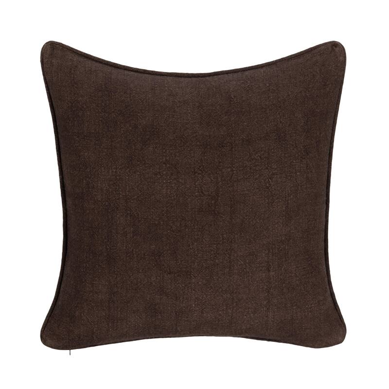 Villa by Classic Home Bedford Linen Fabric Throw Pillow