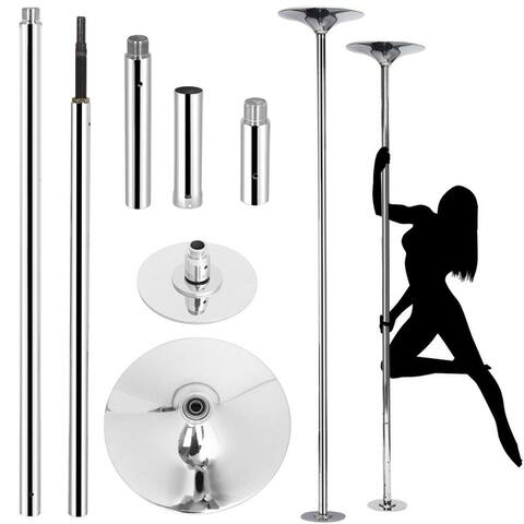 Yaheetech Portable Dance Pole Static Spinning Exercise Fitness