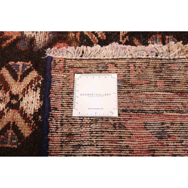 ECARPETGALLERY Hand-knotted Anadol Vintage Black Wool Rug - 2'11 x 5'9