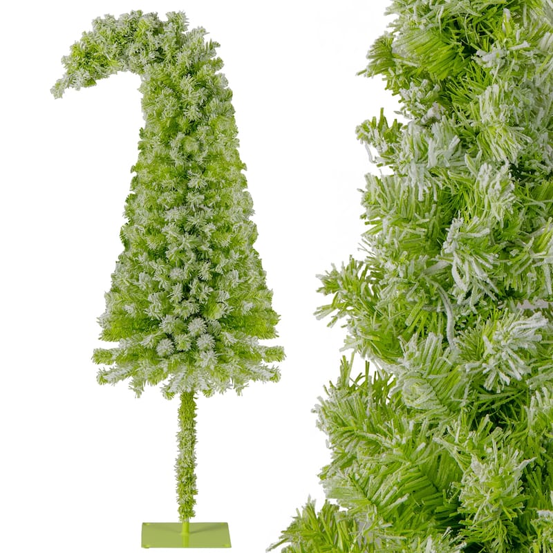 Costway 5/6/7 FT Bendable Christmas Tree with Bendable Top, 290 Branch - See Details