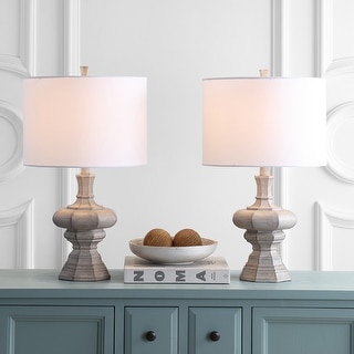 SAFAVIEH Lighting Melville 24-inch LED Table Lamp (Set of 2) - 14"x14"x24"