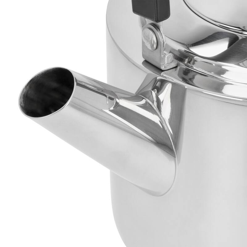 Demeyere Resto 4.7-qt Stainless Steel Tea Kettle