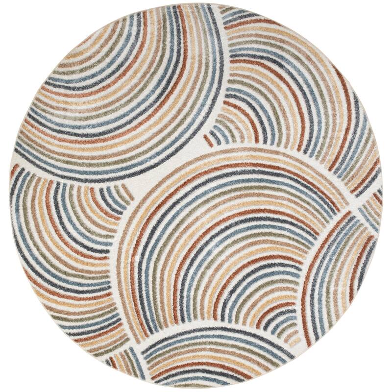 Nourison Astra Machine Washable All-over Design Area Rug