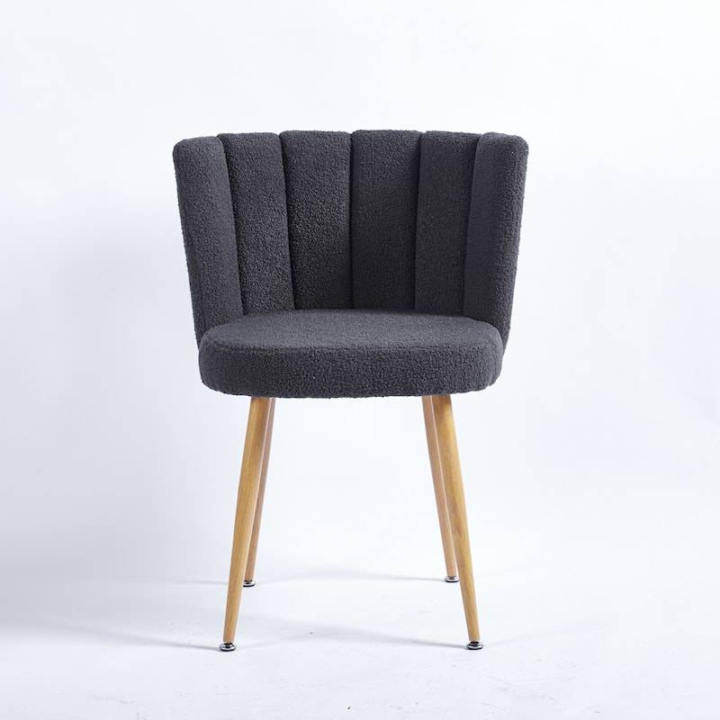 23.62" Accent Chairs with Iron Legs (Set of 2)
