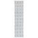 preview thumbnail 7 of 7, SAFAVIEH Handmade Metro Umaymah Wool Rug 2'3" x 9' Runner - Ivory/Grey - Runner