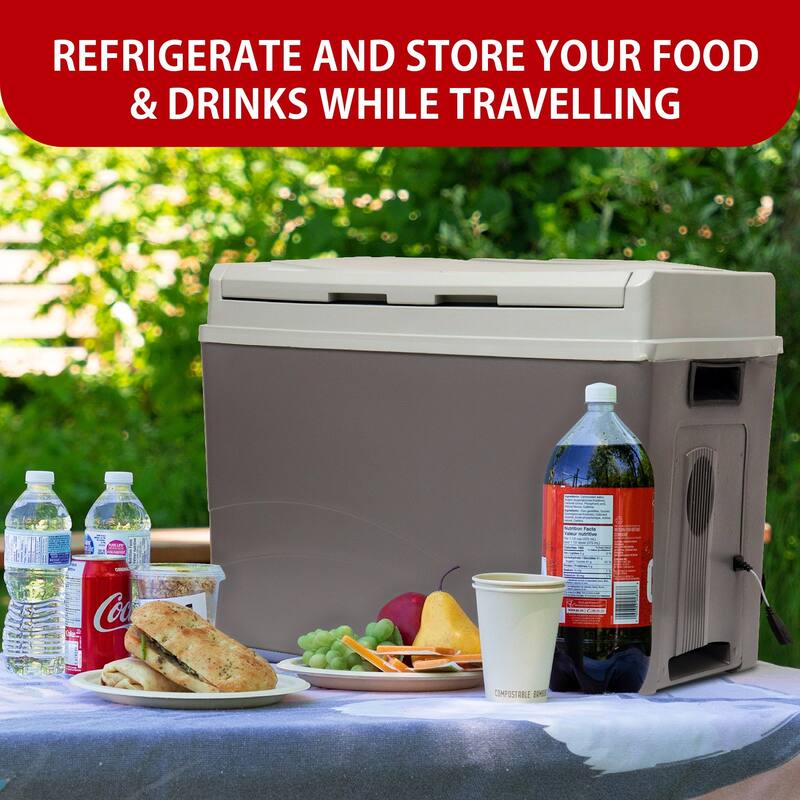 Koolatron 12V Electric Cooler/Warmer 38L (40 qt), Gray
