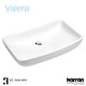 preview thumbnail 3 of 4, Karran Valera 24" Vitreous China Vessel Bathroom Sink in White