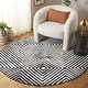 preview thumbnail 9 of 30, SAFAVIEH Handmade Ebony Dyrfinna Modern Wool Rug