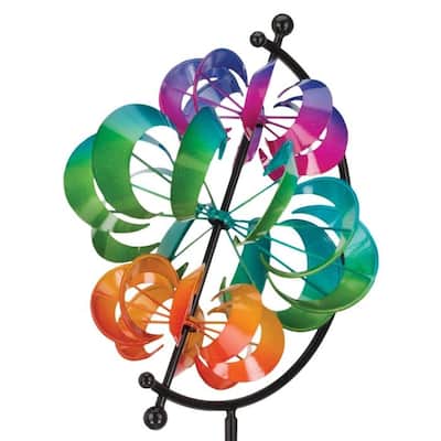 Vertical Wind Spinner - Moons