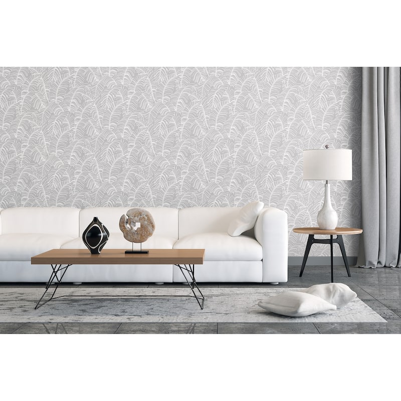 Galerie Wallcoverings Bazaar Broadleaf Design Non-woven Matte Wallpaper Roll