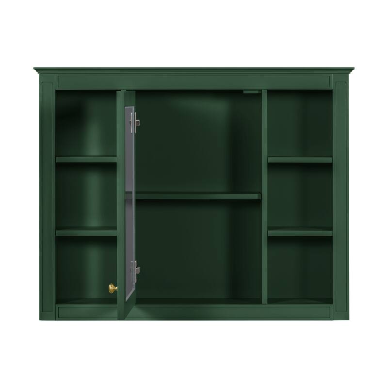 35'' x 27.5'' Medicine Cabinet, Wall Mounted Bathroom Storage Cabinet(Not Include Bathroom Vanity )