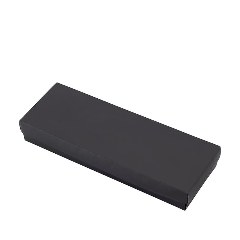 Set of 2 Silver & Black Stainless Steel Dessert Set