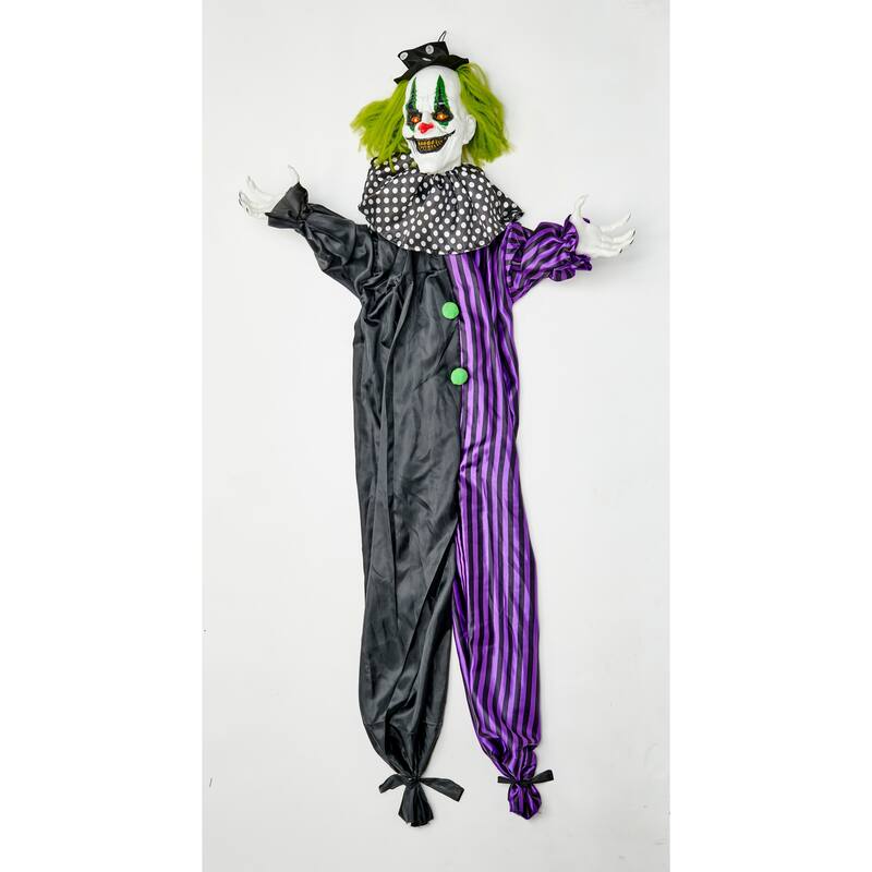 65" Animated Hanging Clown