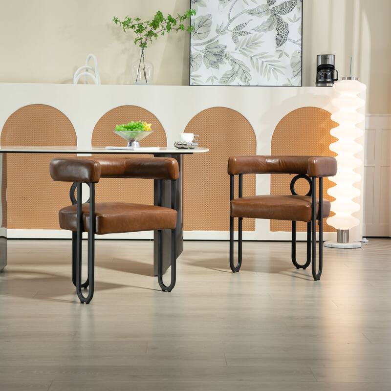 Mid Century Style Dining Chair Set of 2