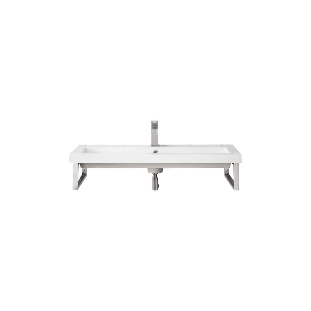 James Martin Vanities 055BK1639.5WG2 Boston 39-3/8" Rectangular