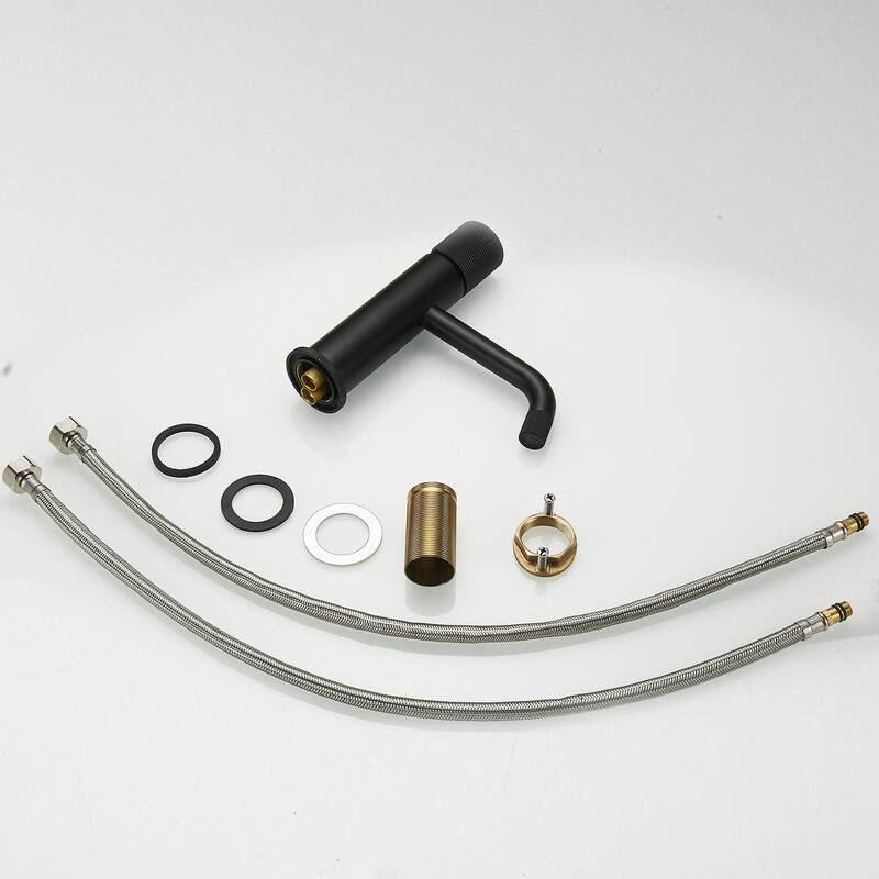Convenient single lever bathroom taps