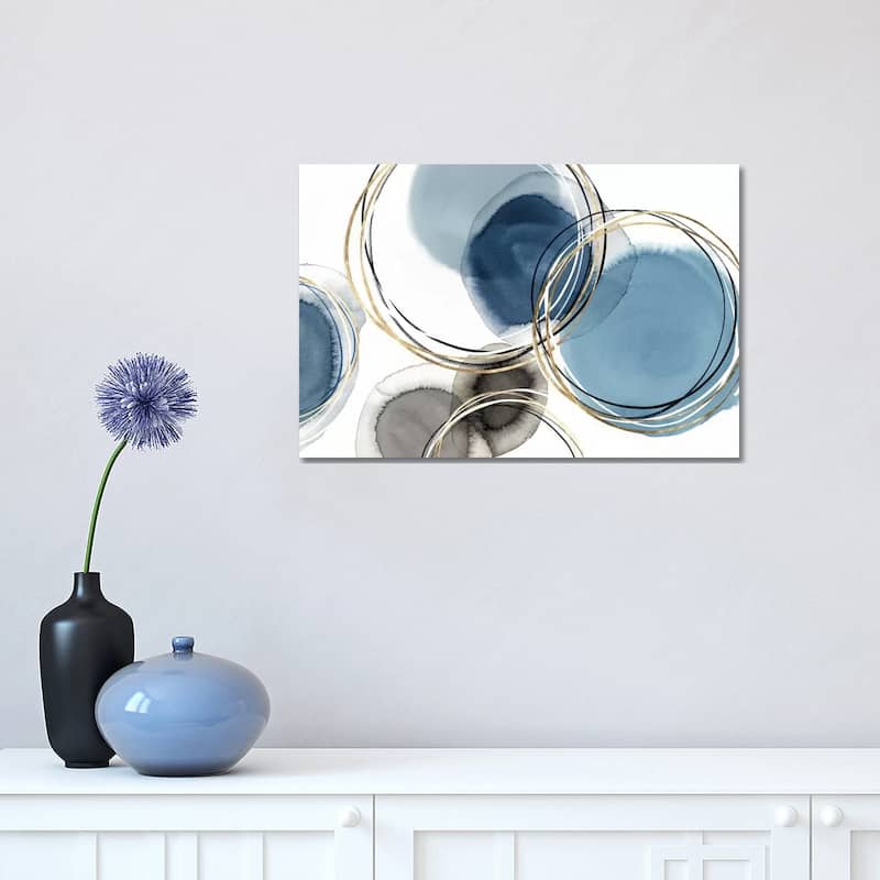 iCanvas "Infinity Indigo II " by Isabelle Z Canvas Print - 12x18x1.5