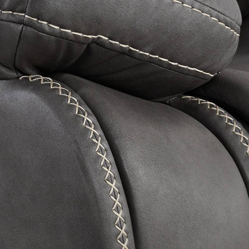 Spruce & Spring Lauren Manual Recliner Glider Rocker Chair for Living Room