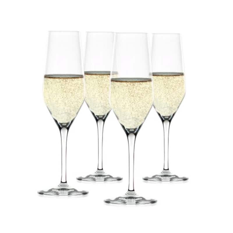 Spiegelau Set of 4 Style Champagne Flutes - 8.5 oz.
