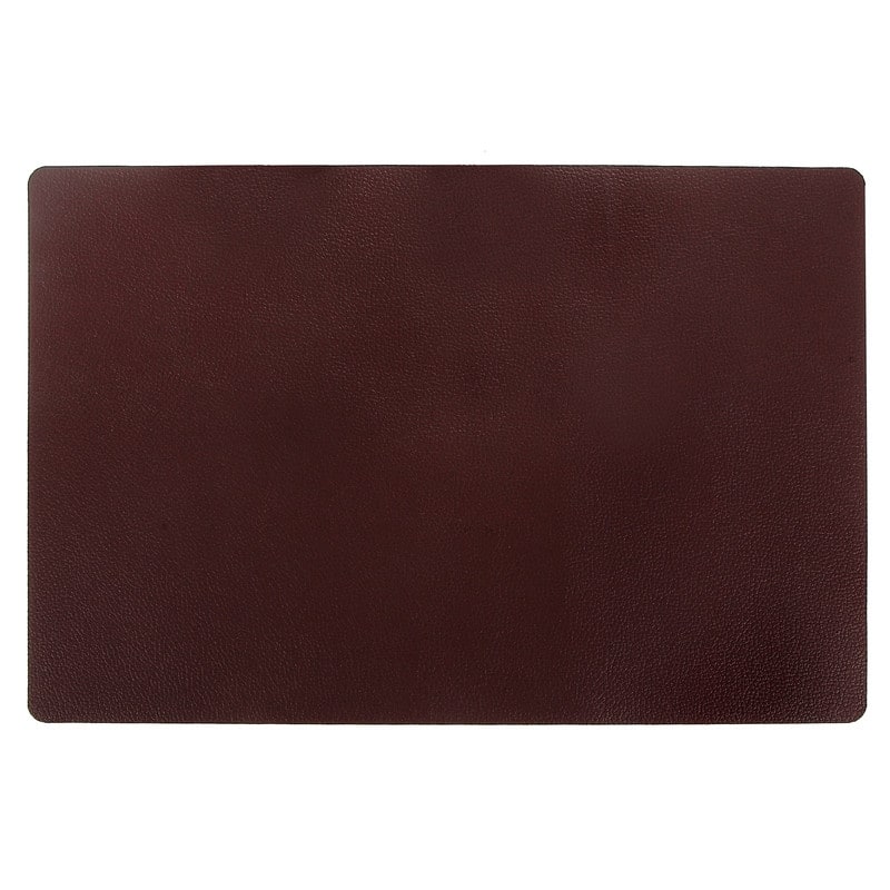 Faux Leather Placemat (Chocolate) - Set of 12