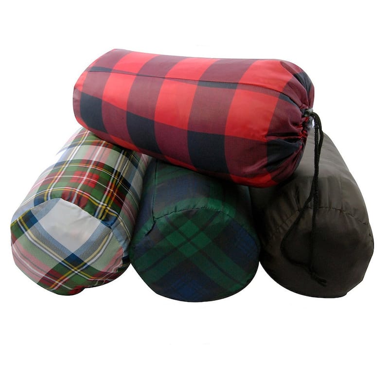 Lightweight Water-Resistant Travel Throw with Drawstring Storage Bag