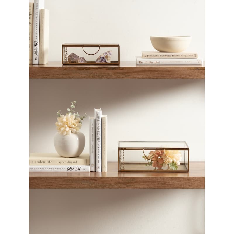 Kate and Laurel Nevala Decorative Storage Box Set - 2 Piece