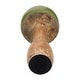 preview thumbnail 17 of 15, Sagebrook Home Wood, Coned Mushroom, Novelty, Two Tone, Decoration for Interior Design
