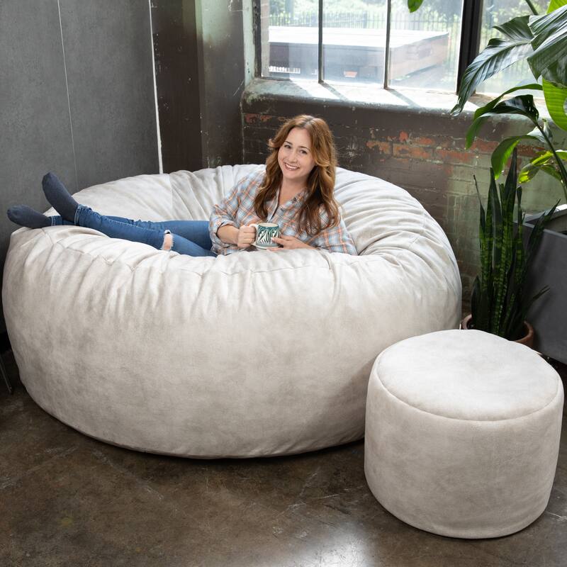 Jaxx Gigantic Mega Saxx Bean Bag Chair and Lounger For Adults