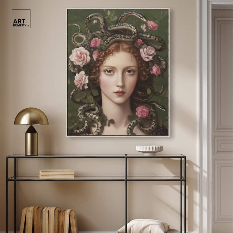 Medusa Canvas by Art Remedy