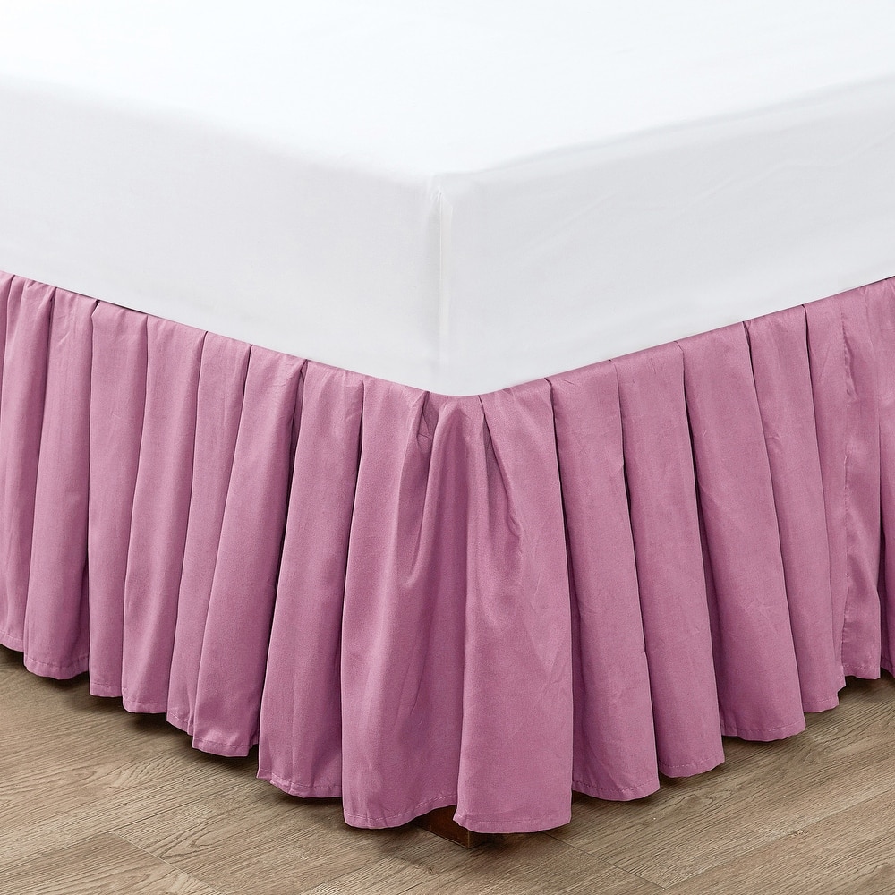 Serenta Classic Dust Ruffle 14 Inch Bed Skirt