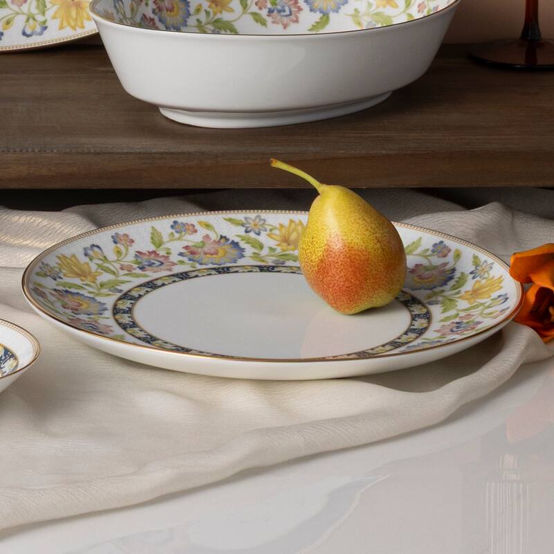 Tusker Garden Set Of 4 Dinner Plates, 10.50"