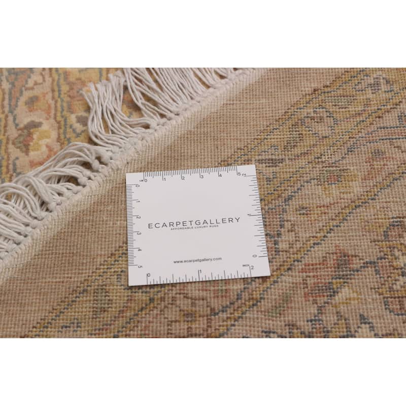 ECARPETGALLERY Hand-knotted Pako Persian 18 Of 20 Beige Wool Rug - 7'1 x 7'1