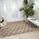 preview thumbnail 28 of 114, Nourison Amore Shag Area Rug Beige/Grey - 6'7" Square - Runner/Square