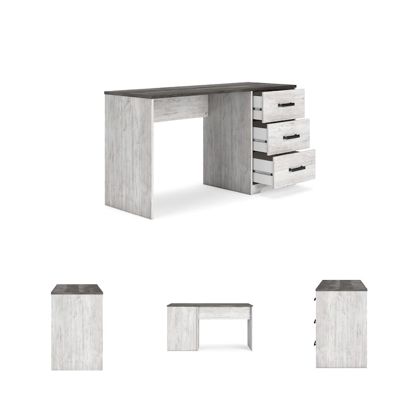Signature Design by Ashley Shawburn White/Gray 54" Home Office Desk