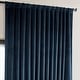 preview thumbnail 29 of 140, Exclusive Fabrics Heritage Plush Velvet Room Darkening Curtain (1 Panel) - Luxurious Single Drapery for Enhanced Room Darkening