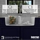 preview thumbnail 52 of 60, Karran Drop-In Quartz 33 in. 1-Hole Single Bowl Kitchen Sink Kit