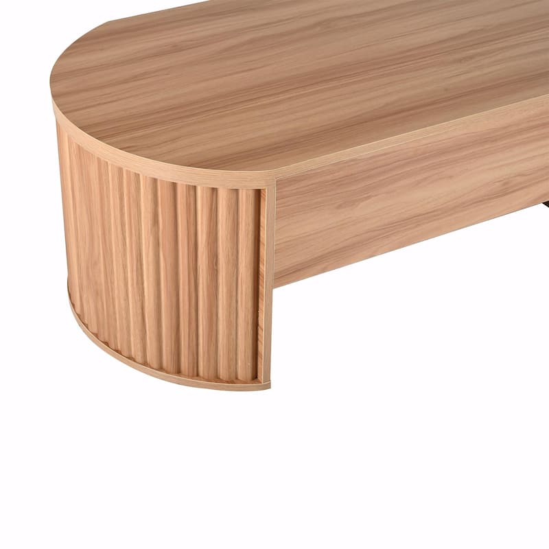 47.2" Lift-Top Coffee Table with Hidden Compartment