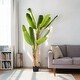 preview thumbnail 14 of 15, Enova Home Realistic Artificial Banana Tree in Nursery Pot for Indoor and Outdoor Decoration