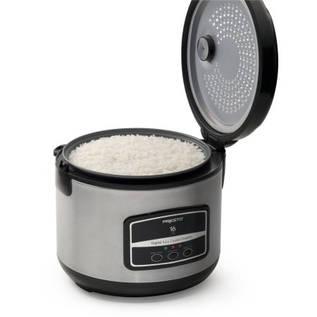 Best Buy: Bella 16-Cup Manual Rice Cooker Black 17169