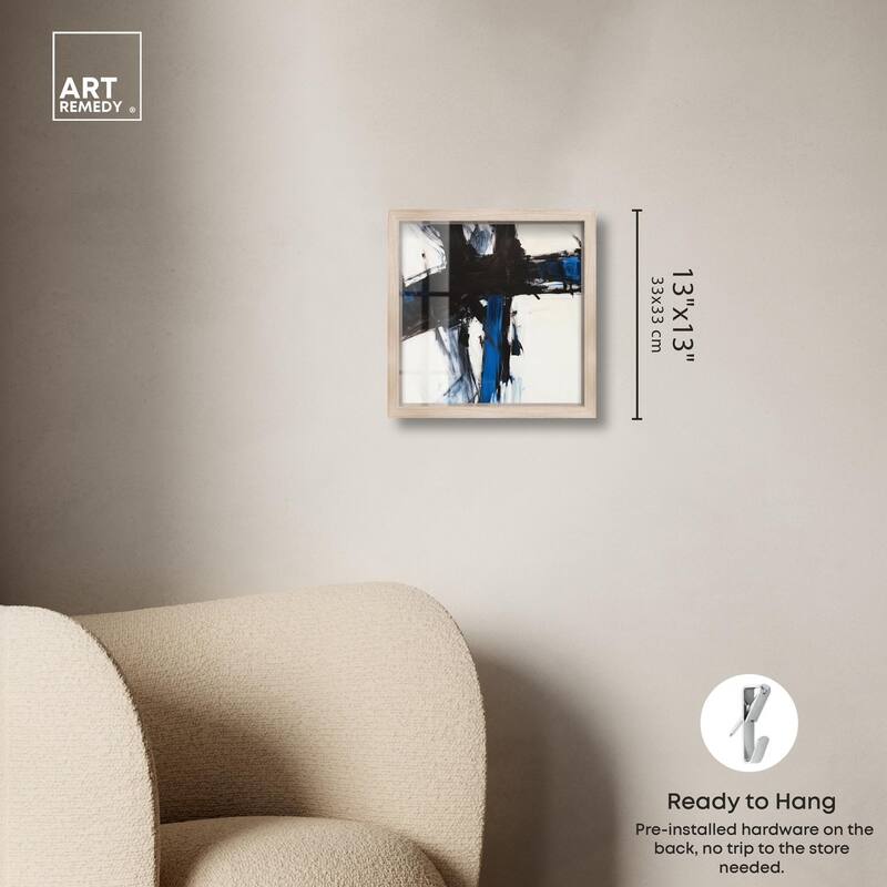 Blue Streak I Shadowbox by Art Remedy